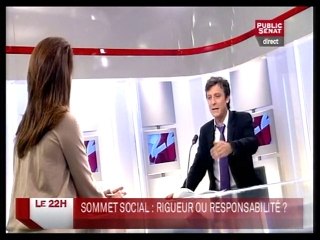 David Assouline commente le sommet social du 10 mai 2010