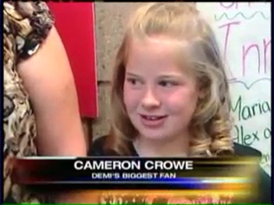 Demi en la primaria de Utah