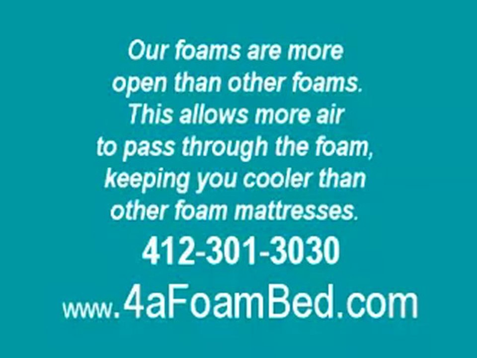 Los Angeles Memory Foam Mattresses 412-301-3030 Buy Direct