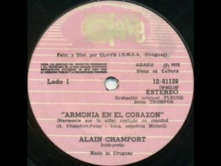 Alain Chamfort - Armonia en el corazon (Harmonie sur la...)