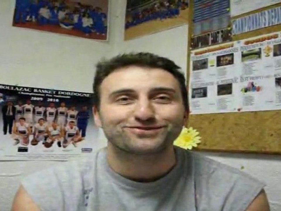 interview Carlos Neirafin de saison au BBD