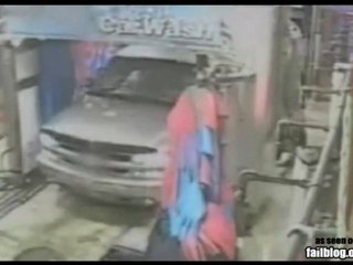 Car Wash Driver FAIL