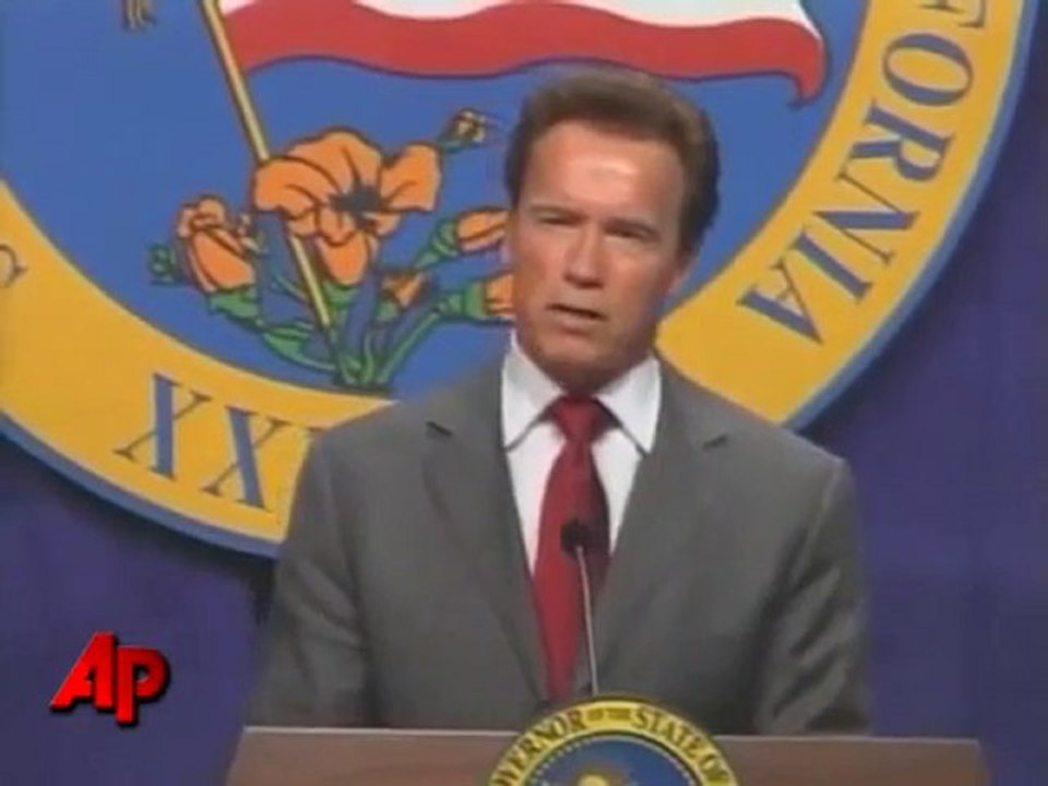 Gov. Schwarzenegger Take 'Ax' to Calif. Budget
