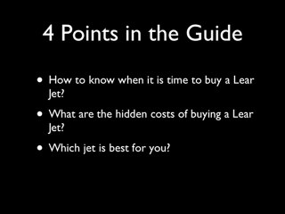 Buy Your Lear Jet Now, Lear Jets for Sale