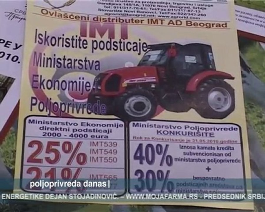 Poljoprivreda danas 19.05.2010.