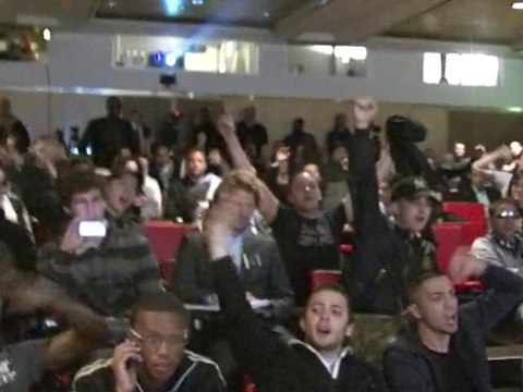 Les supporters du PSG interrompent Thiriez