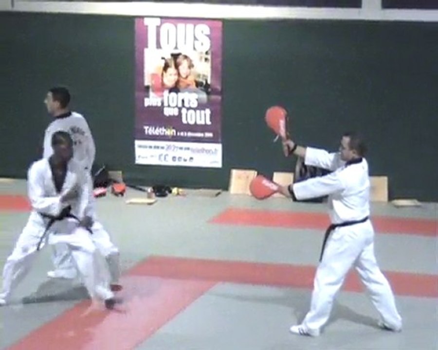 Demo ASM Taekwondo Téléthon 2009