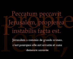françois couperin 3 extraits de Leçons de ténèbres