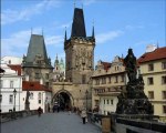 PRAGUE - Pont Charles et Vltava