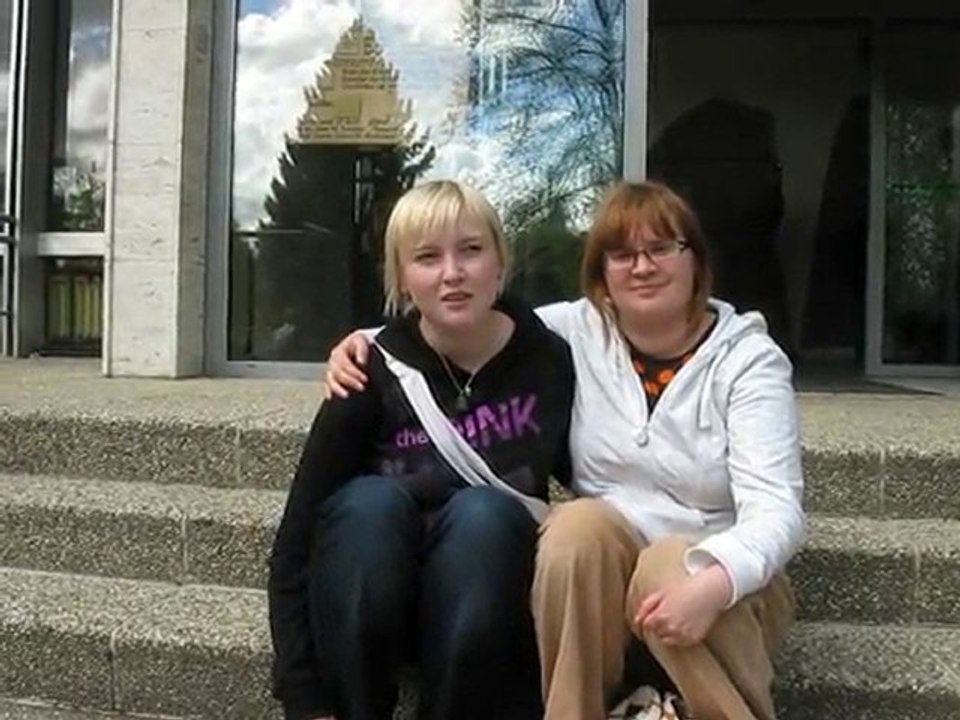 Paula and Elina, Finish Students