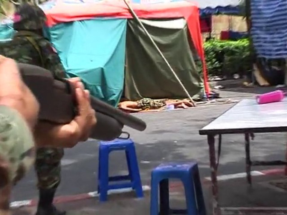 Thai protesters surrender after army crackdown