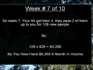 Infinity Downline | 10 Week Retirement Plan