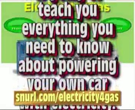 Electricity 4 Gas | electric powered car