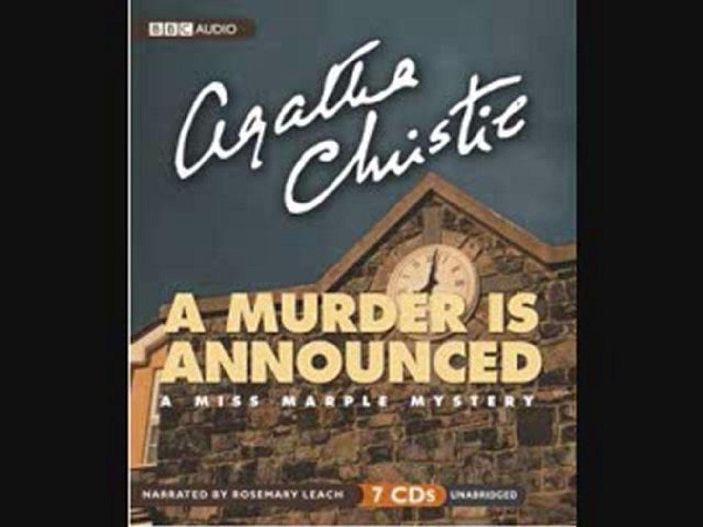 ⁣A Murder is Announced by Agatha Christie