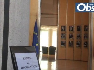 Christian Estrosi fait visiter ses appartements de fonction