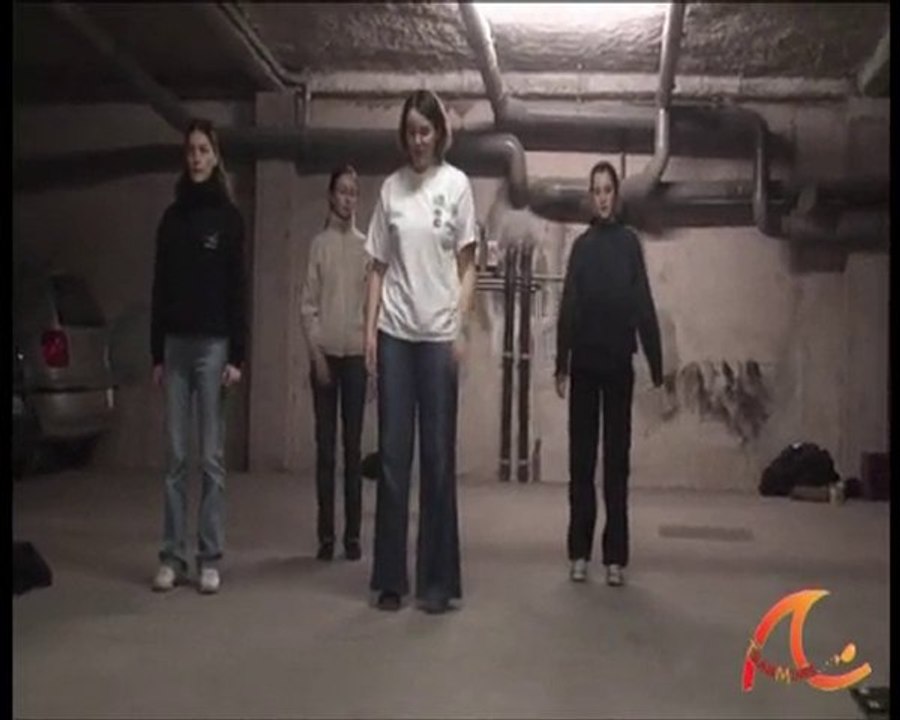 Campagne BDE 2010 - Tsunamines - répétition de chorée