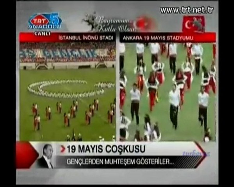 19 Mayıs Folklor gösterisi TRT 2010