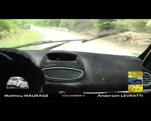 MATHIEU MAURAGE - CAMERA EMBARQUEE RALLYE DE L'ECUREUIL 2010