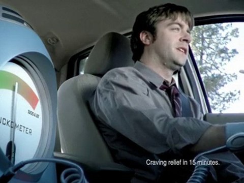 Quitting Sucks Driving Commercial for Nicorette