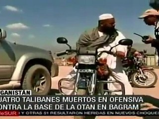 Cuatro talibanes muertos en ofensiva contra la base militar