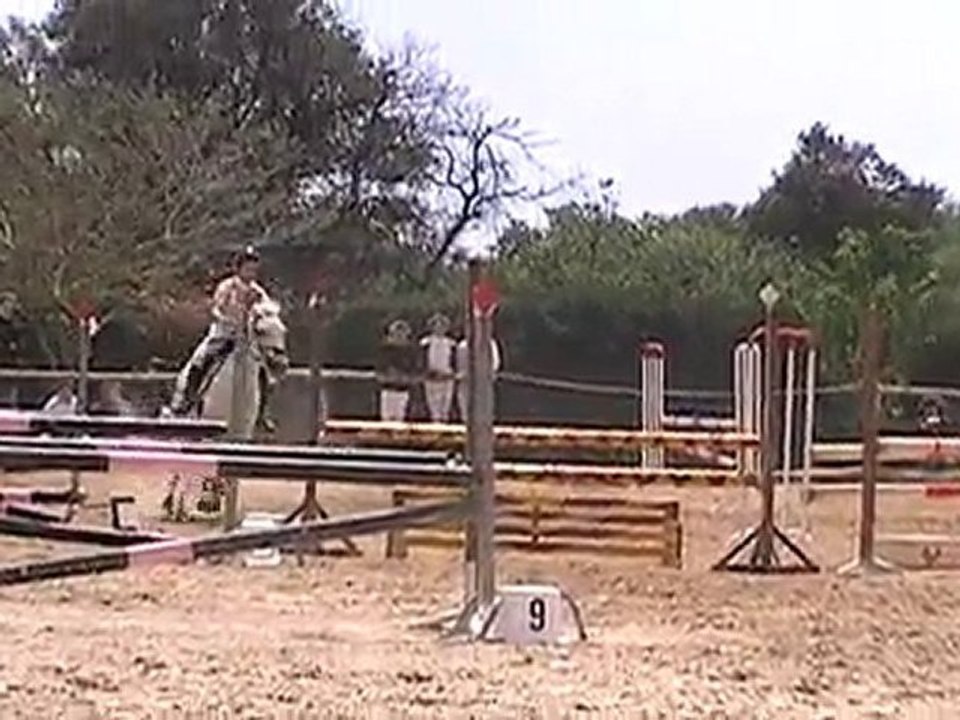 Perrine et Mister One CSO CD Chambeaud le 16.05.10 en Club 1