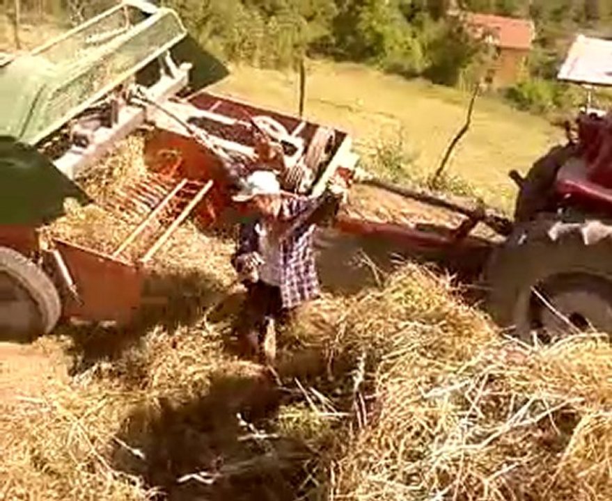 çayır biçme ve balya yapma