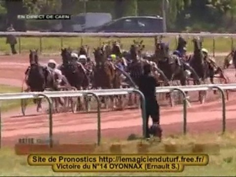 Vidéo Quinté a Caen 19 mai 2010 PRIX DES DUCS DE NORMANDIE