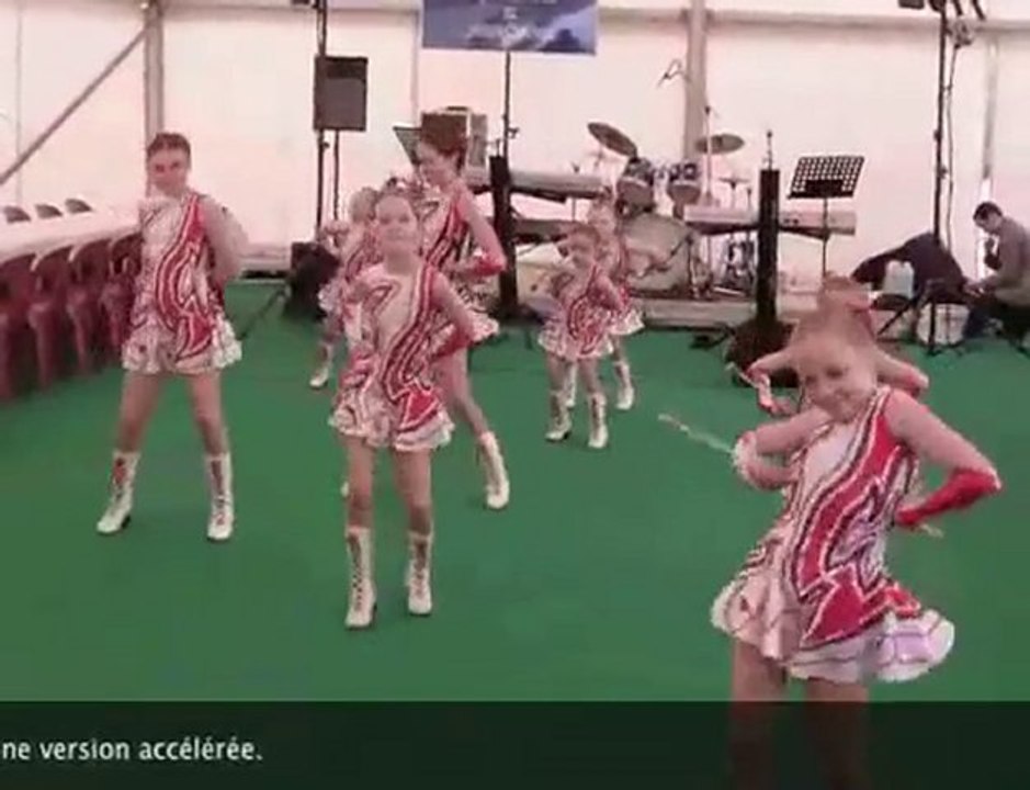 Les majorettes à la fête à Avesnes