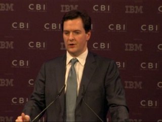 Osborne outlines budget tax plans at CBI dinner