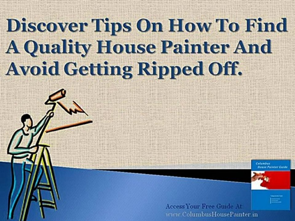 Finding A Columbus House Painter