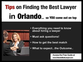 Orlando DUI Lawyer, DUI Lawyer in Orlando finding Best