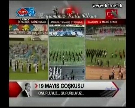 19 Mayıs Tören geçidi-1TRT 2010