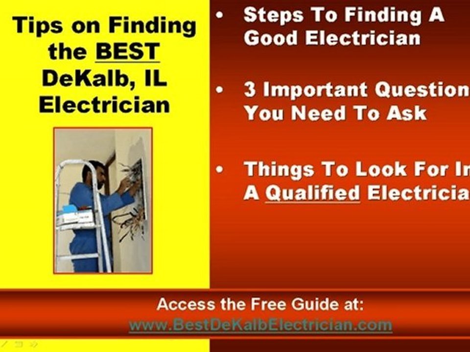 DeKalb, IL Electricians | Avoid Getting Ripped Off From A D