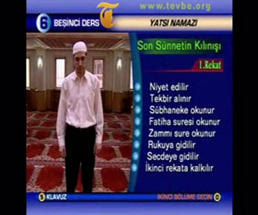 Akşam ve Yatsı Namazının Kılınışı  www.tevbe.org