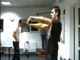 increase forearm strength with the wrist roller