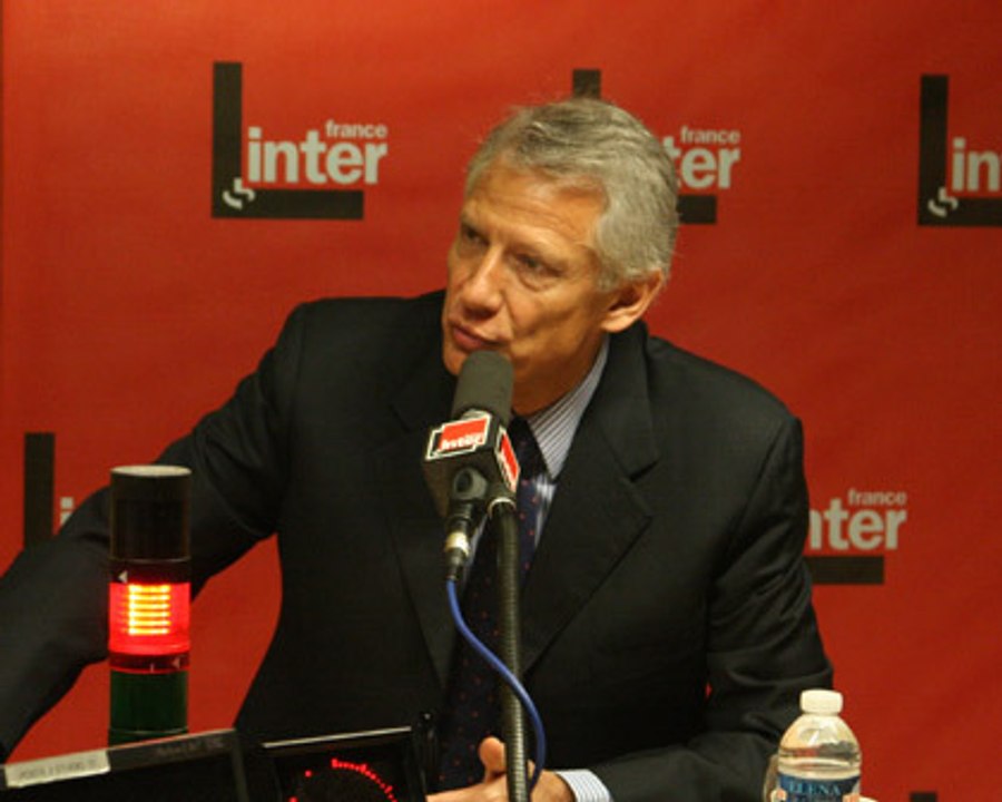 Dominique de Villepin - France Inter