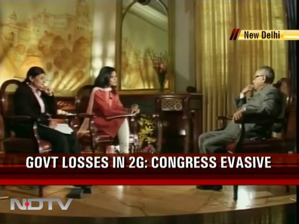 Loss in 2G: Govt evasive
