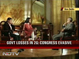 Loss in 2G: Govt evasive