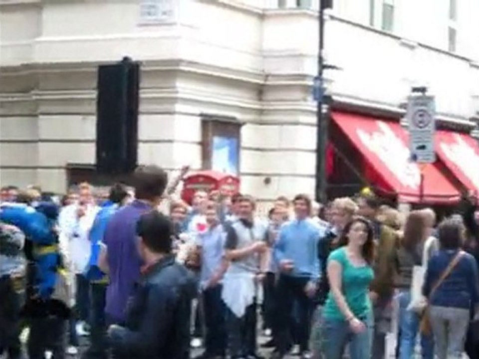 Supporters Finale de la Coupe Angleterre 15 Mai 2010