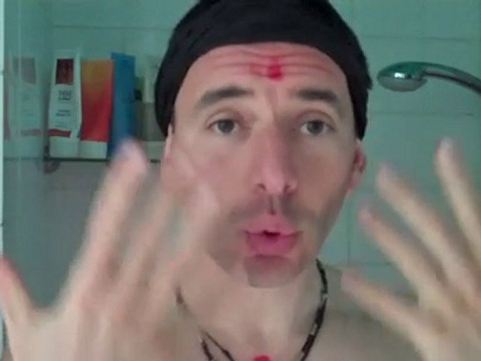 High impact cold shower - 1 min to free energy!