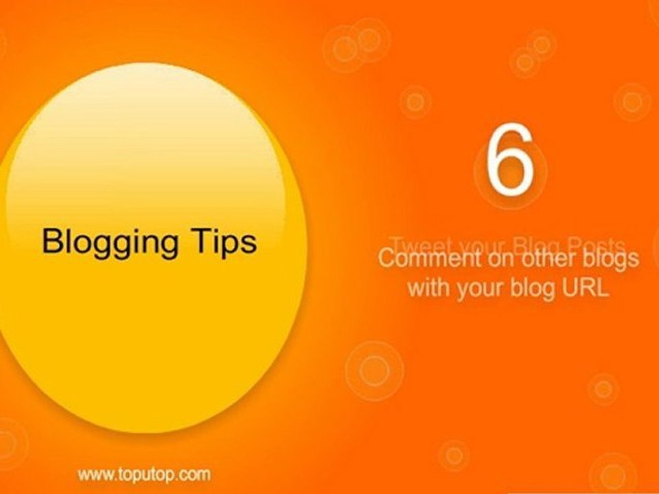 Blogging Tips