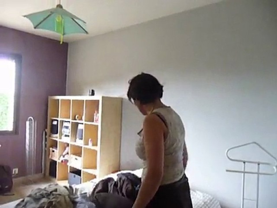 Chambre en désordre