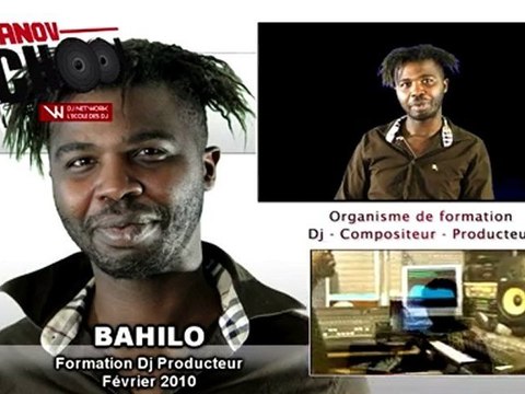 Interview de Bahilo lors de sa formation DJ PRODUCTEUR