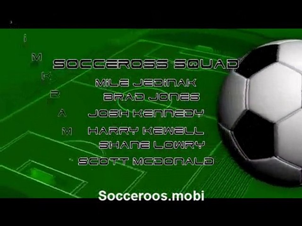 Socceroos squad 2010 world cup