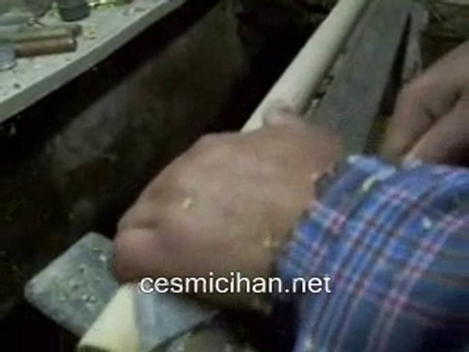 Amasra'da oklava yapımı