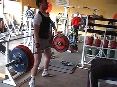 Jeremy 155kg au soulever de terre