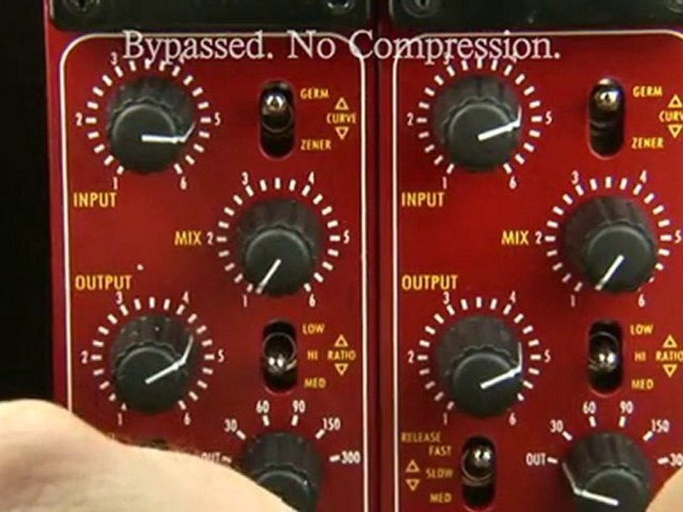 Chandler Little Devil Compressor on Drum Mix