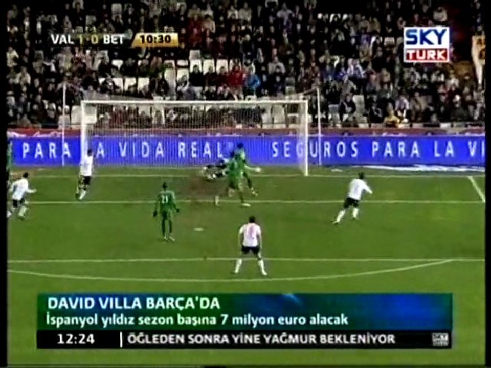 David Villa Barça'da