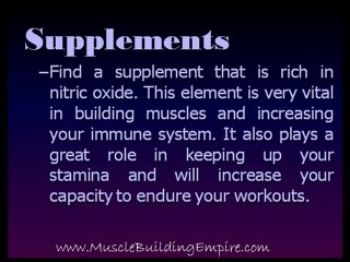 muscle building secrets