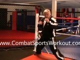 Boxing Exercise, Cross Punch with Bands